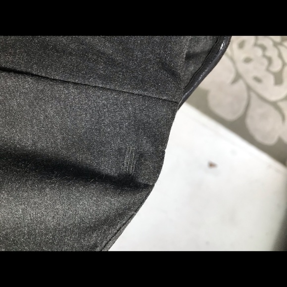 Grey wool modern bustier top - Picture 7 of 7